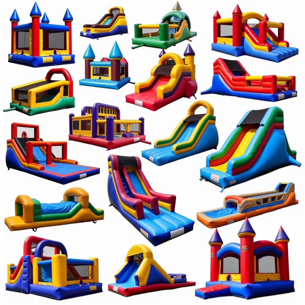 Various Bouncy Castle Types in Manchester