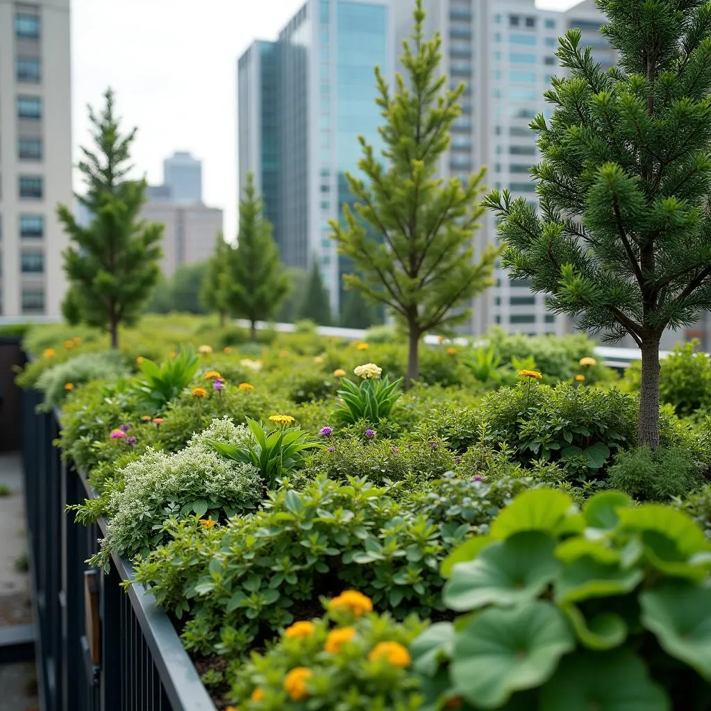 Green roof on Bright Building Manchester