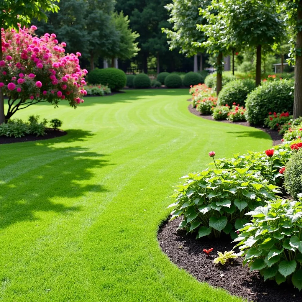 Lawn care and garden maintenance services