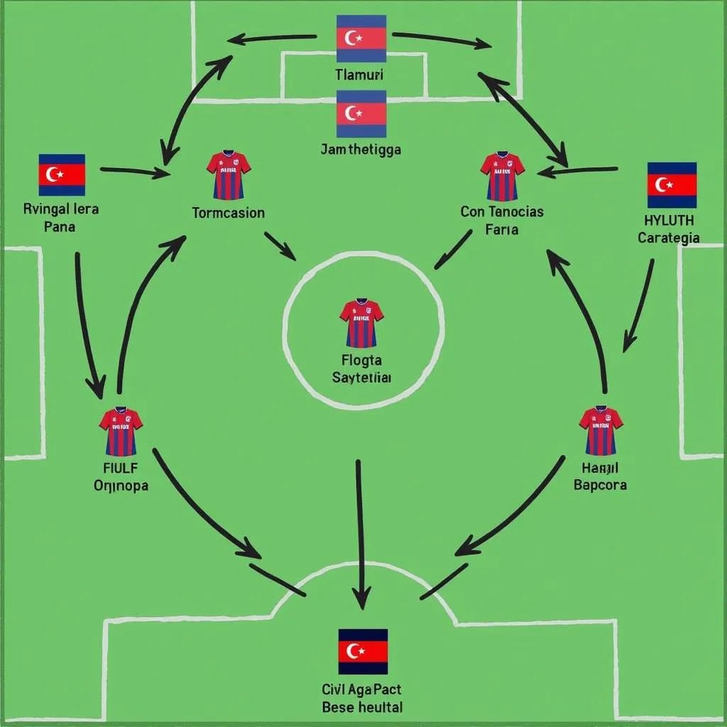 Chiến thuật Campuchia vs Bangladesh