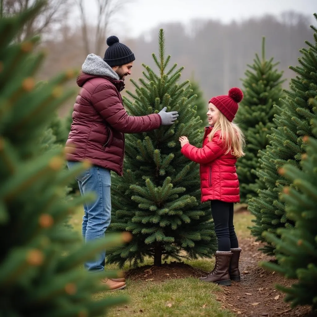 Choosing the Perfect Christmas Tree at a Local Farm in Manchester