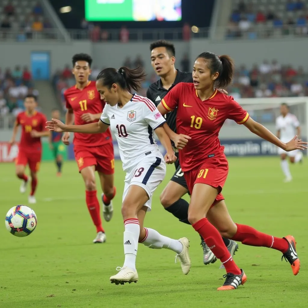 Trận chung kết giải vô địch bóng đá U18 Đông Nam Á 2017