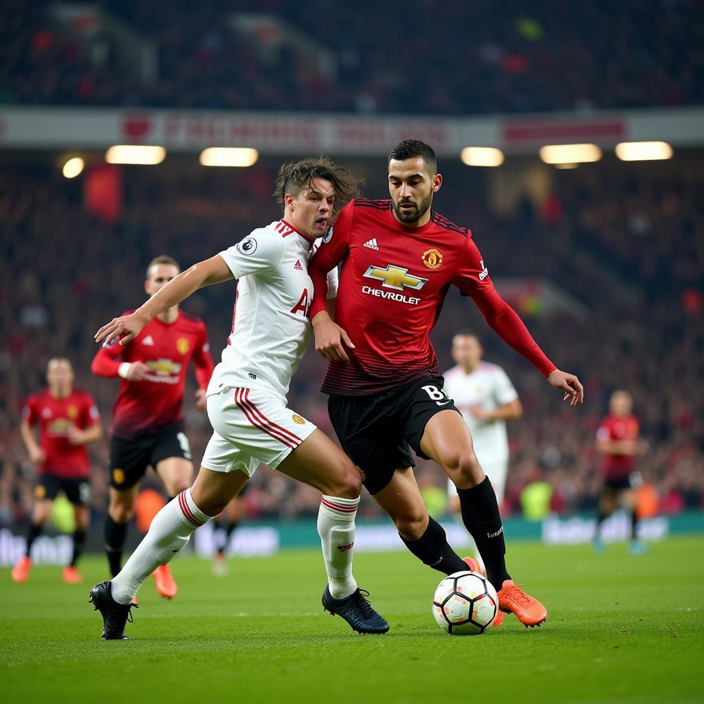 Cuộc đối đầu Valencia Manchester United