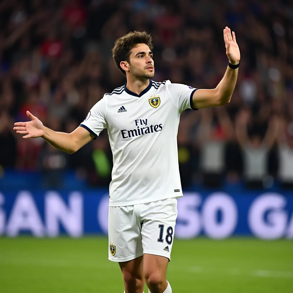 Daniel James ra mắt trong màu áo Leeds United