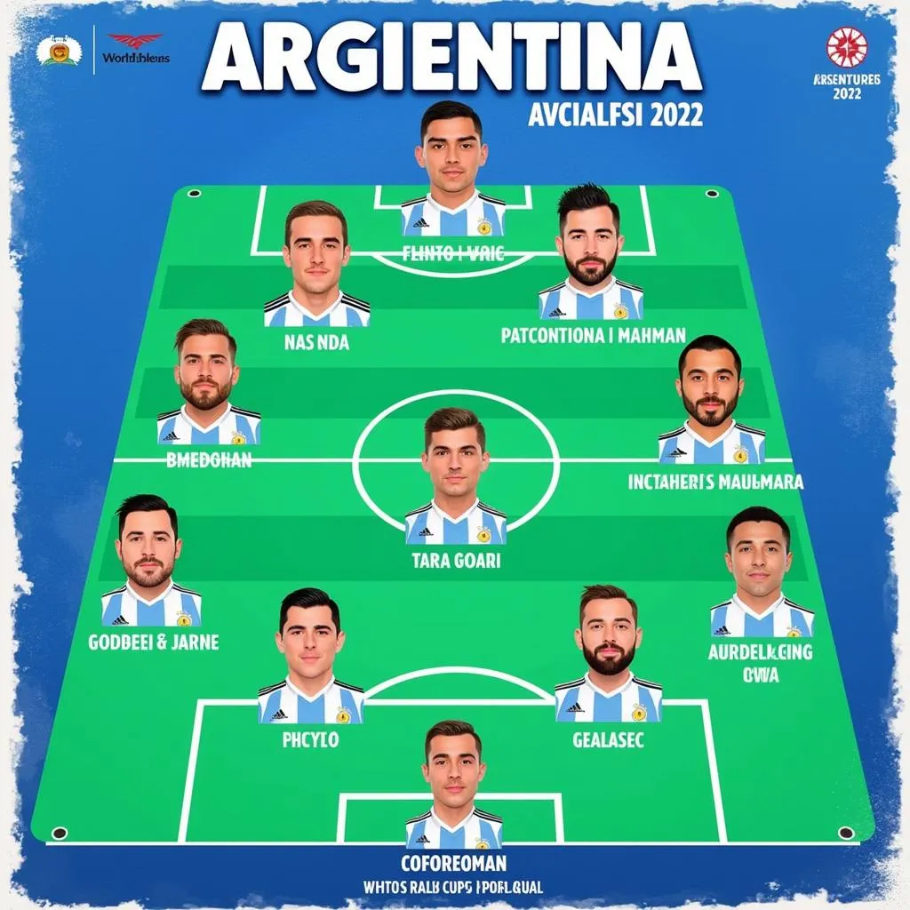 Đội hình Argentina dự World Cup 2022