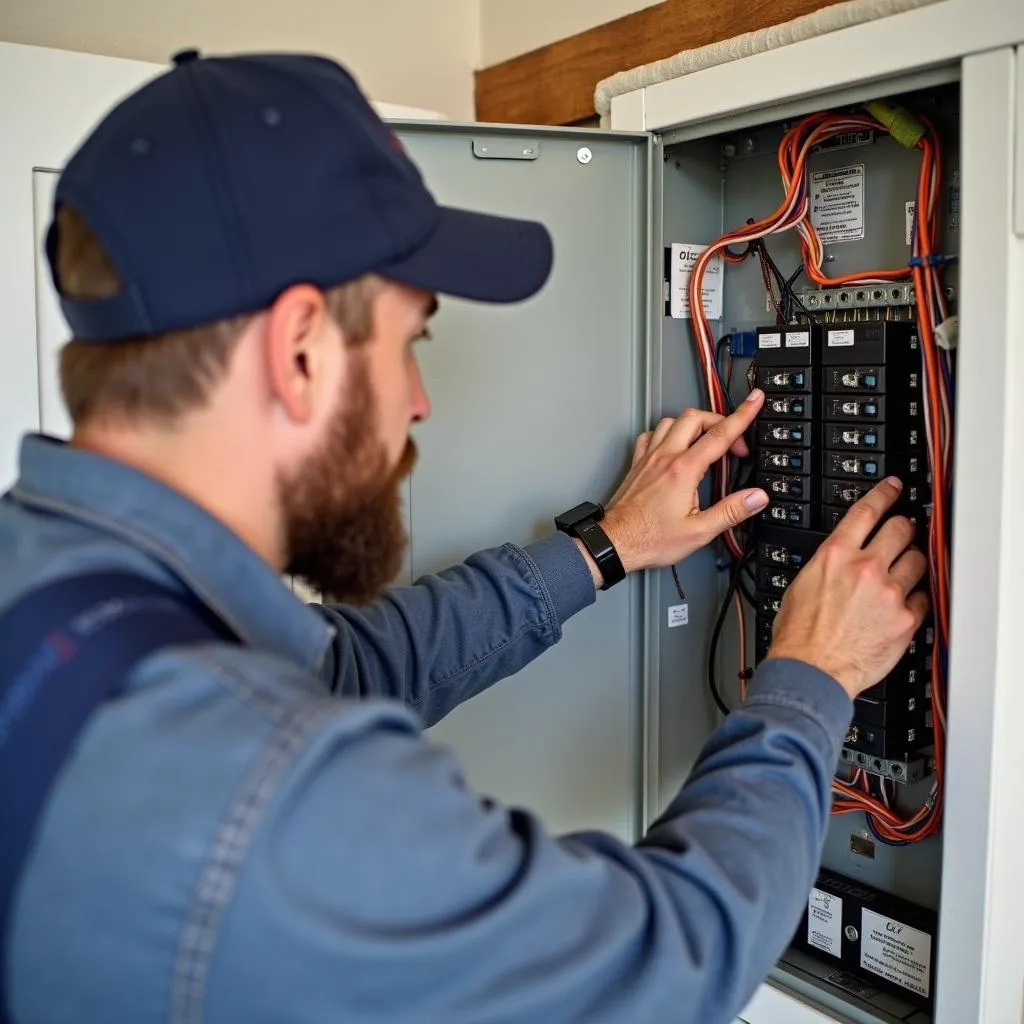 Electrical inspection in Manchester