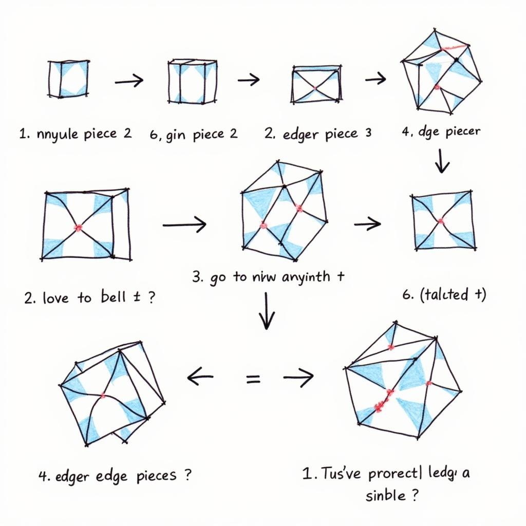 Giải lớp giữa rubik skewb