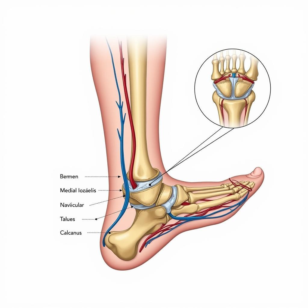 Giải phẫu dây chằng cổ chân: Dây chằng Deltoid