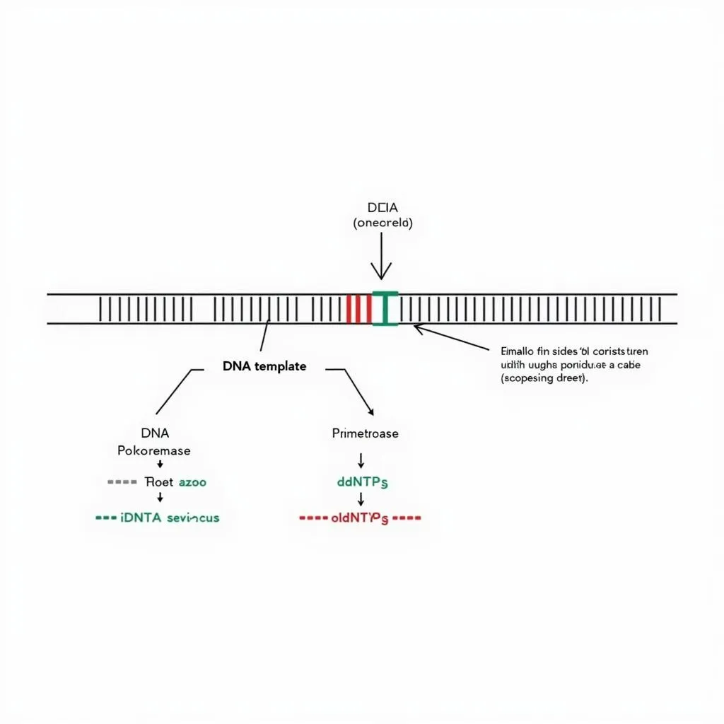 Phản ứng tổng hợp DNA trong giải trình tự Sanger