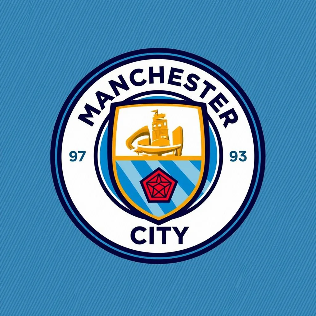 Hình nền Manchester City cổ điển: Logo, cầu thủ huyền thoại