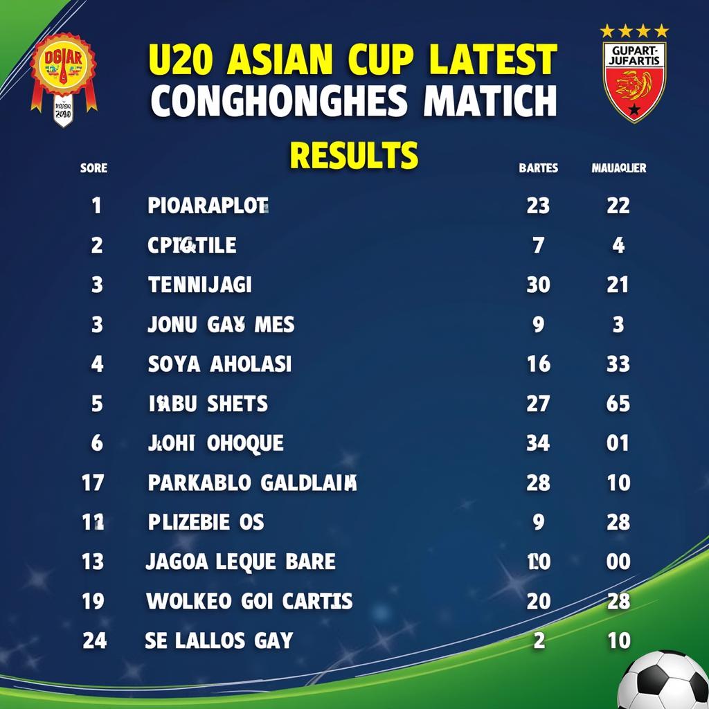 ket-qua-u20-chau-a|Kết Quả U20 Châu Á Mới Nhất