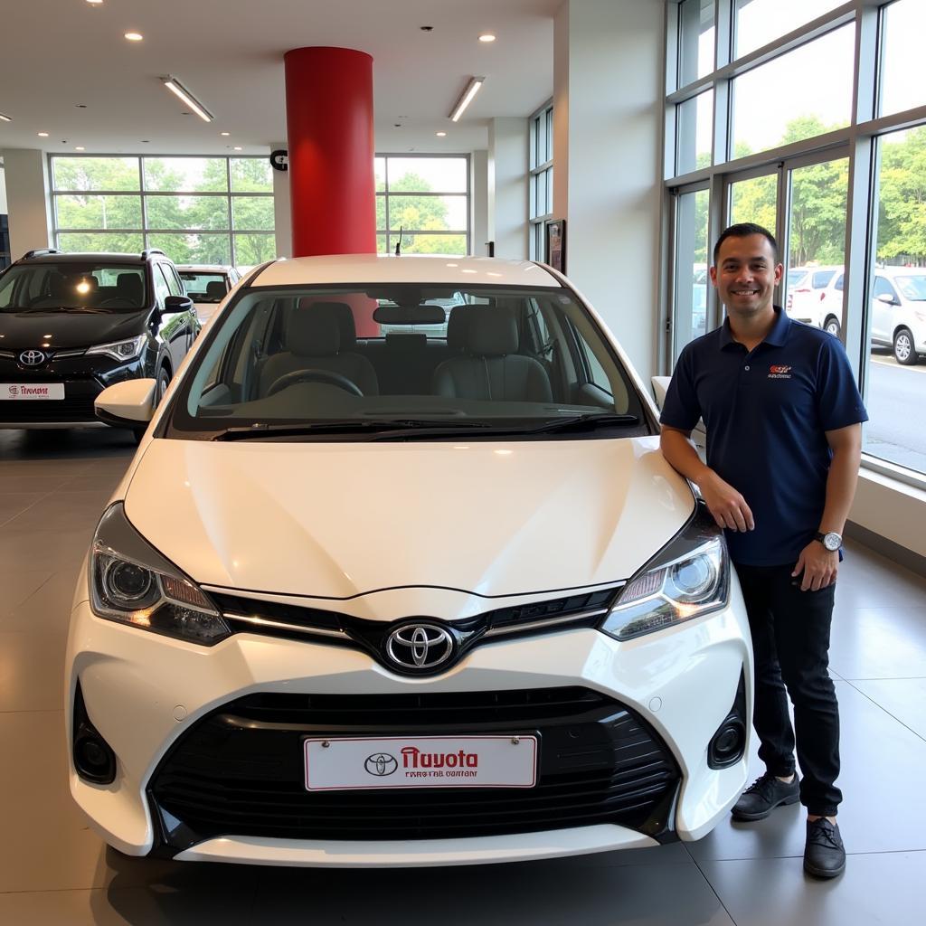 Khách Hàng Hài Lòng Toyota Giải Phóng