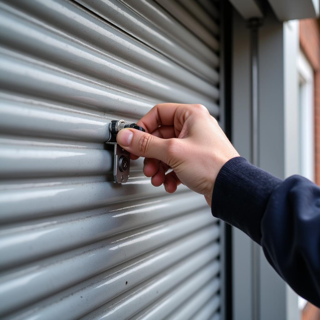 Roller Shutter Inspection in Manchester