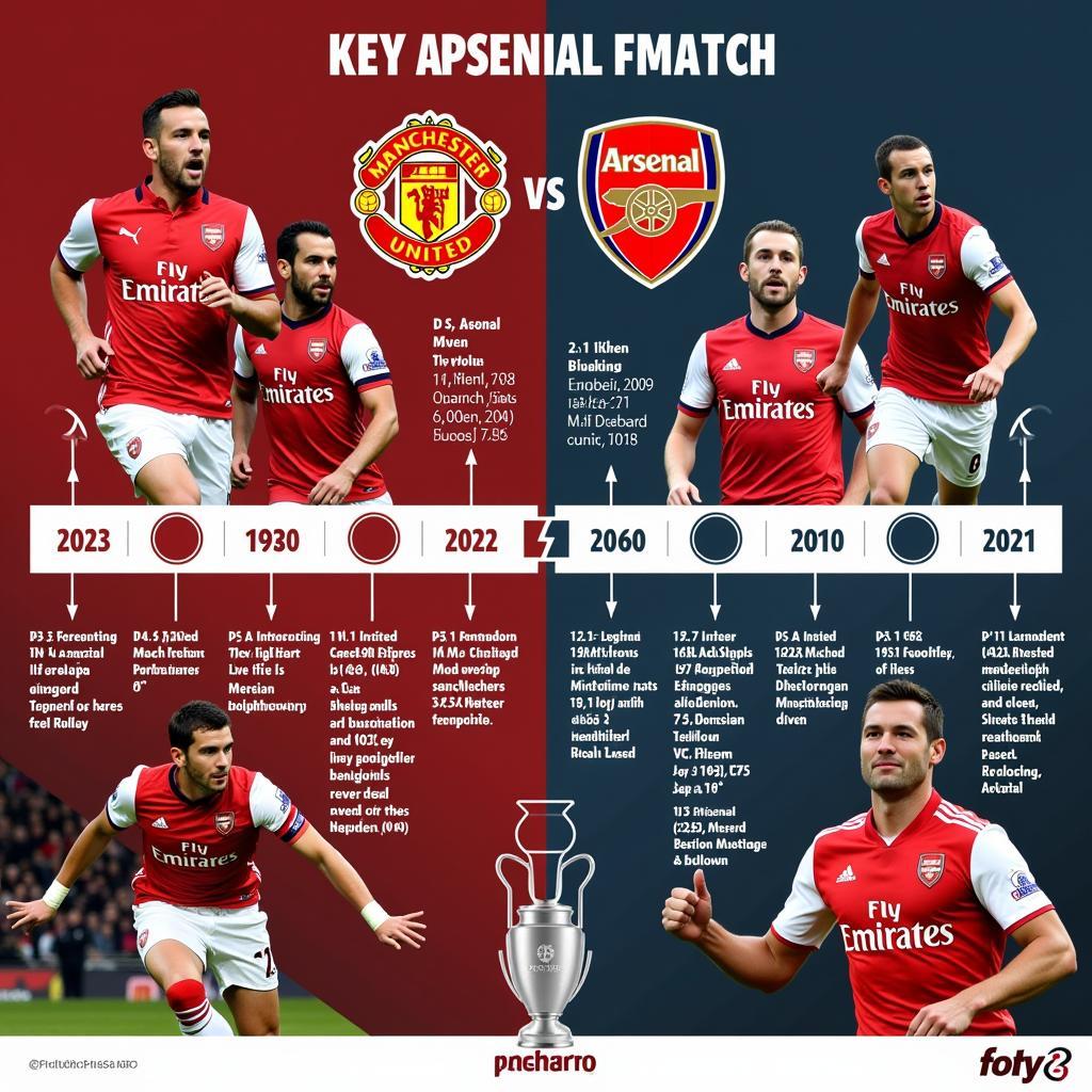 Lịch sử đối đầu giữa MU và Arsenal