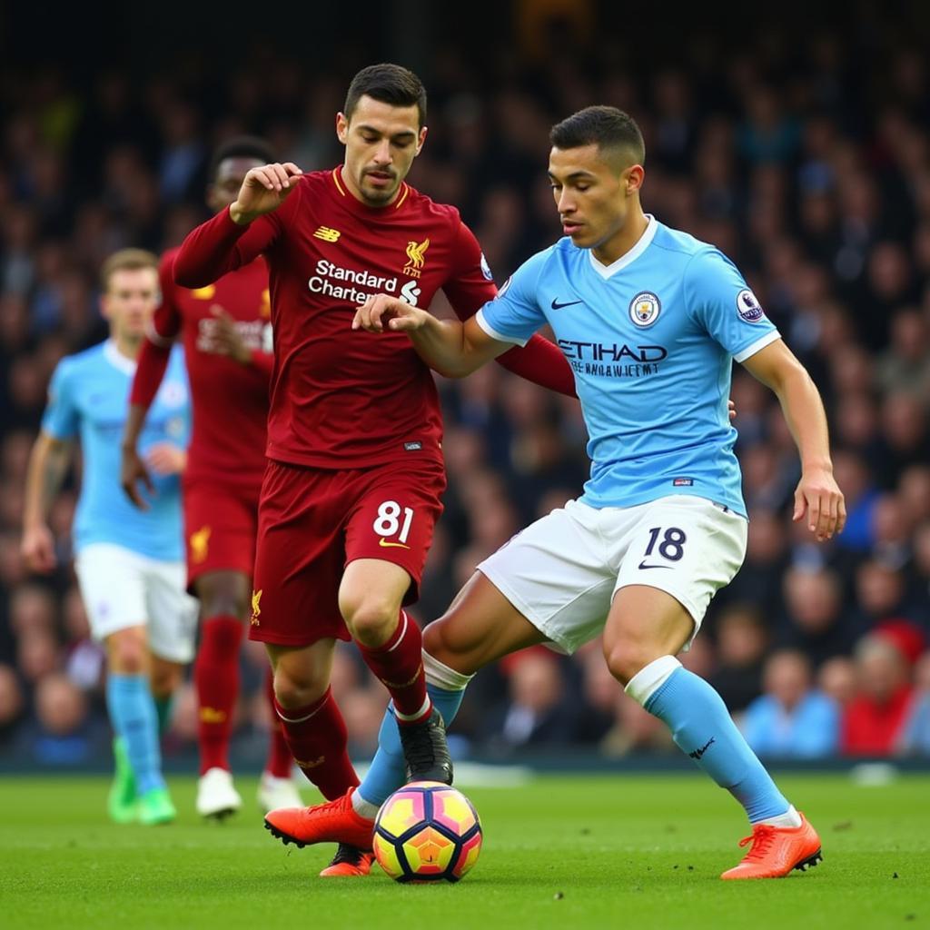 Liverpool vs Manchester City: Đối Đầu Kịch Tính