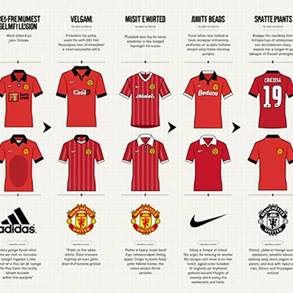 History of the Manchester United Shirt Design