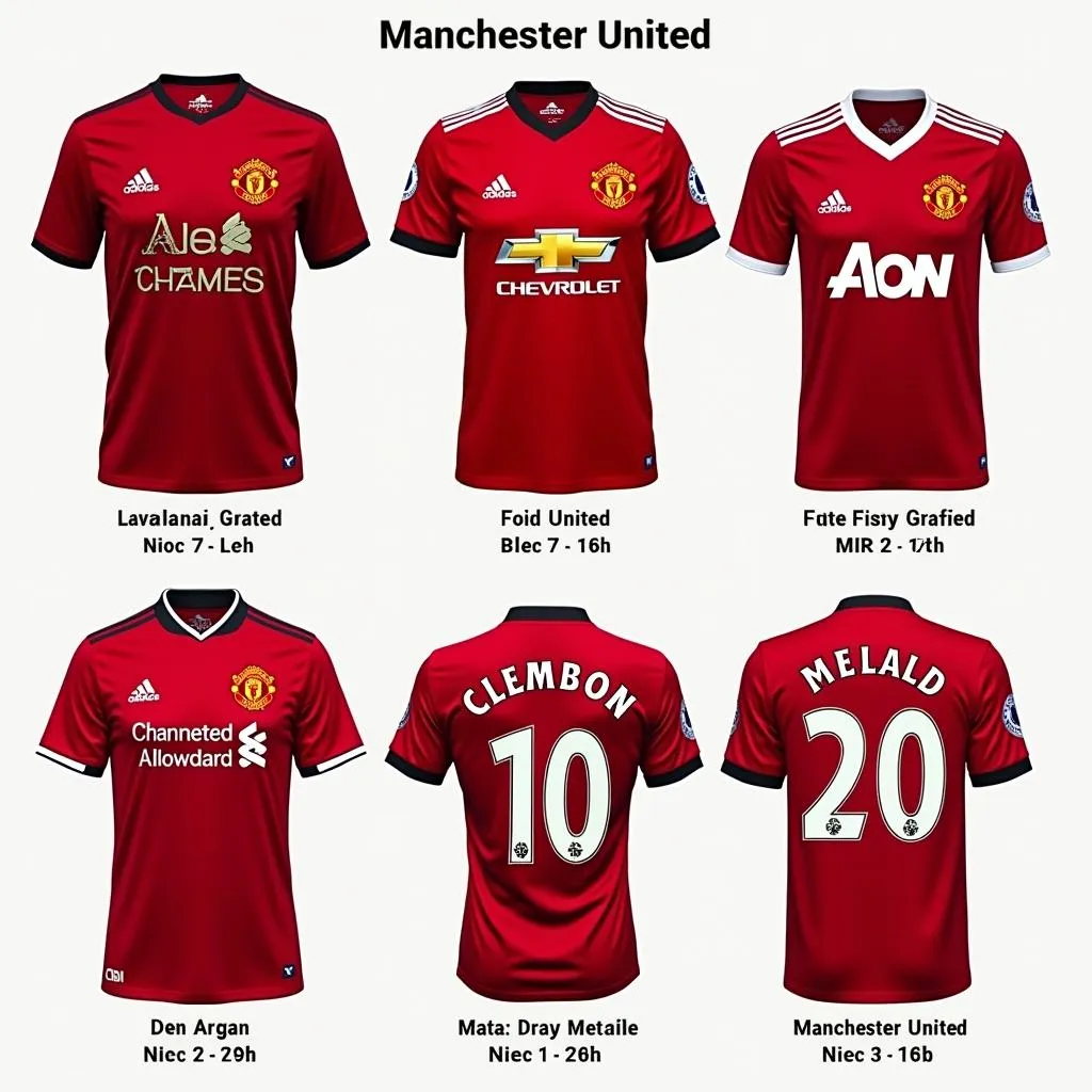 Evolution of the Manchester United Shirt