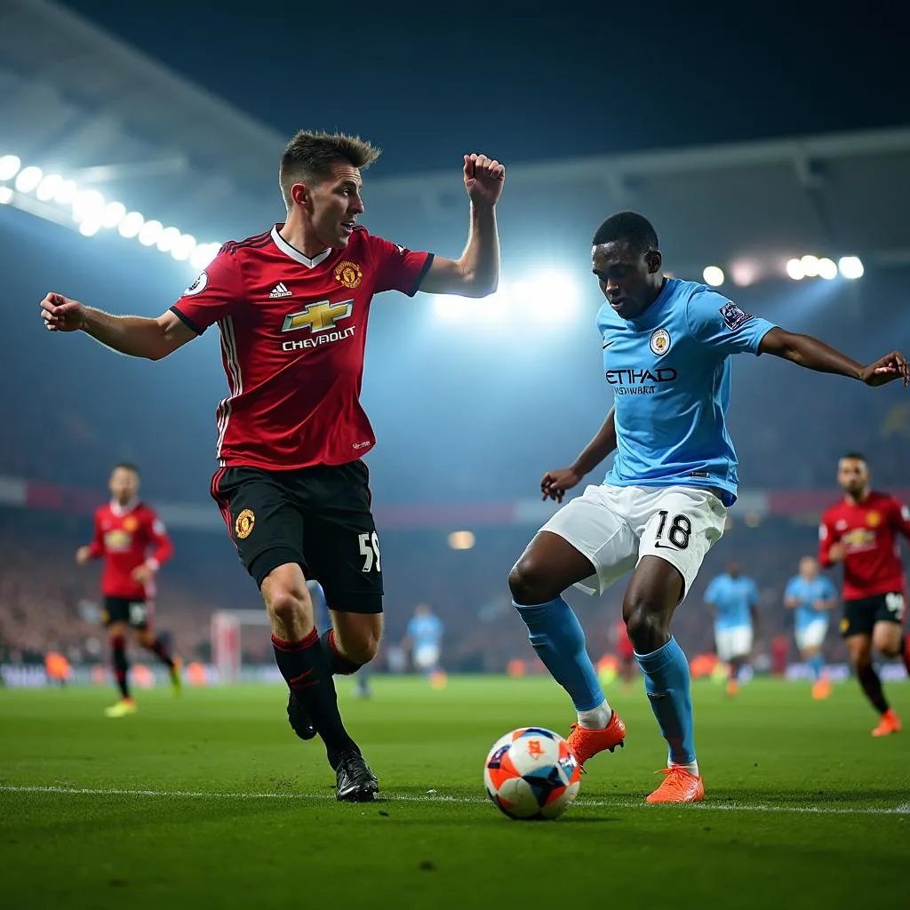 Manchester United vs Manchester City - Manchester Derby