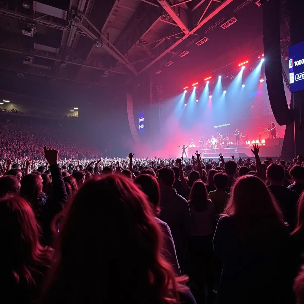 Hình ảnh buổi hòa nhạc của Ariana Grande tại Manchester Arena