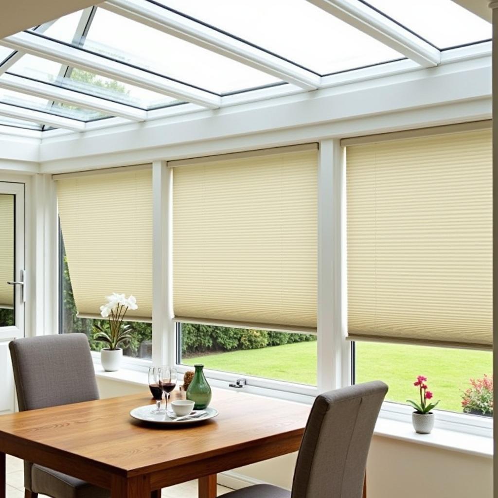 Pleated Blinds for Manchester Conservatories: A Stylish Choice