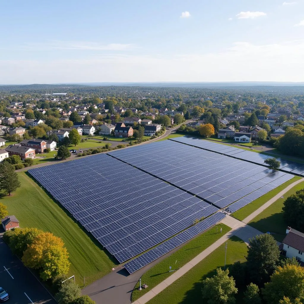 Manchester Solar Farm: Generating Clean Energy