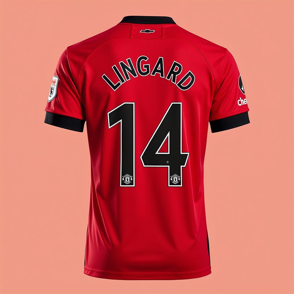 Manchester United T-Shirt 2019 Lingard Home Kit