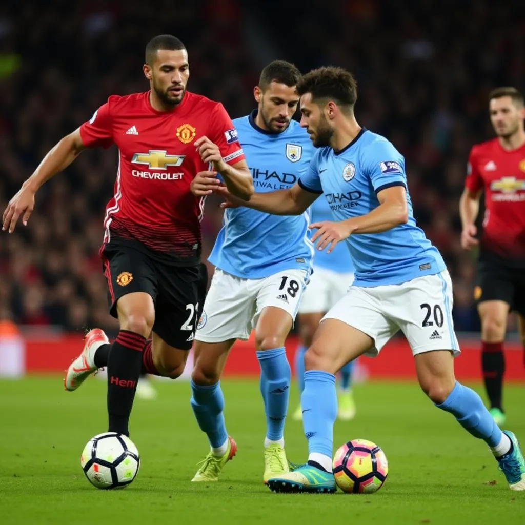 Manchester United vs Manchester City 2019 Derby