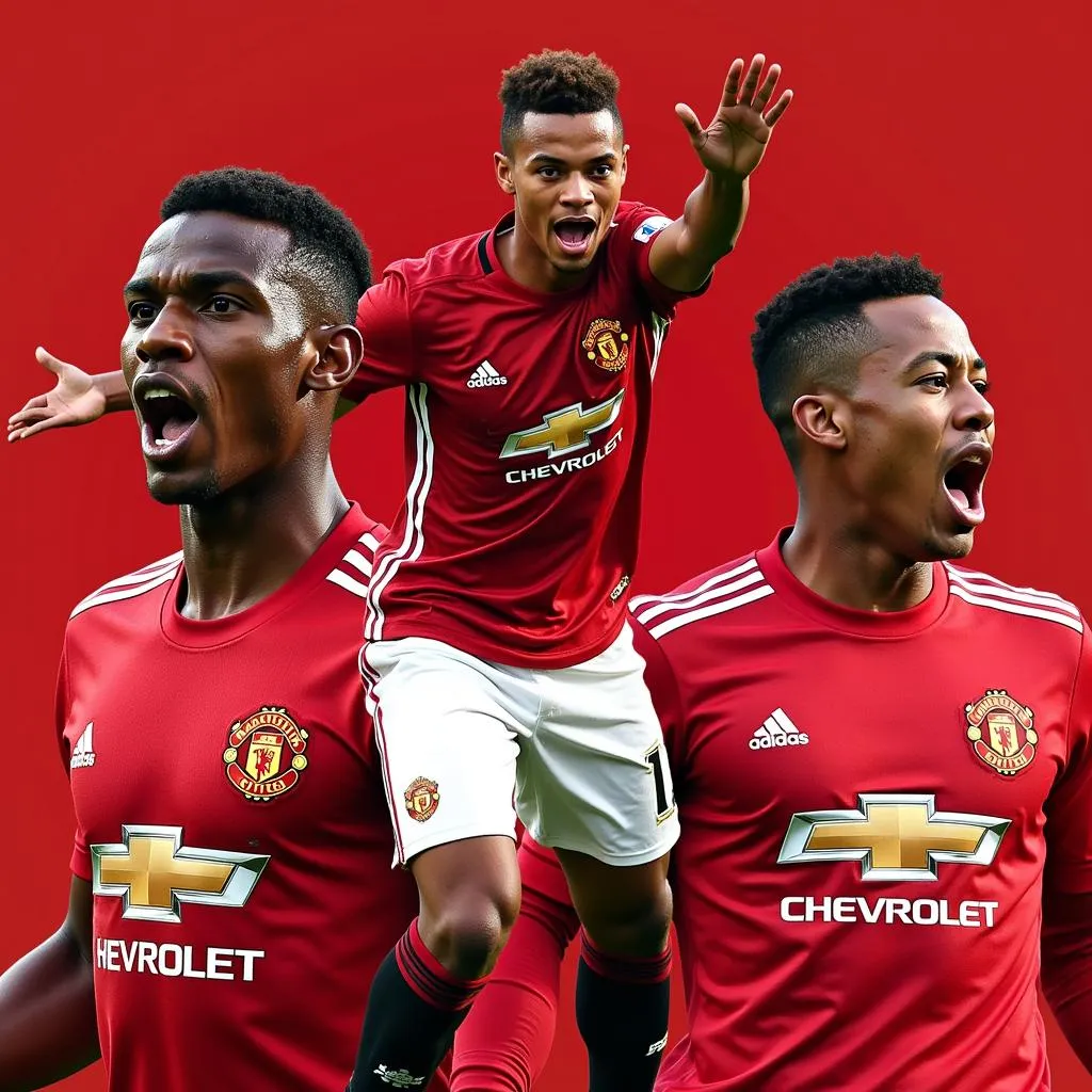 Hình nền cầu thủ hiện tại Manchester United HD 2018 