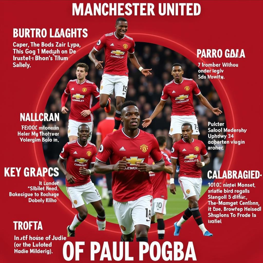 Paul Pogba's best moments at Manchester United, including goals and assists.