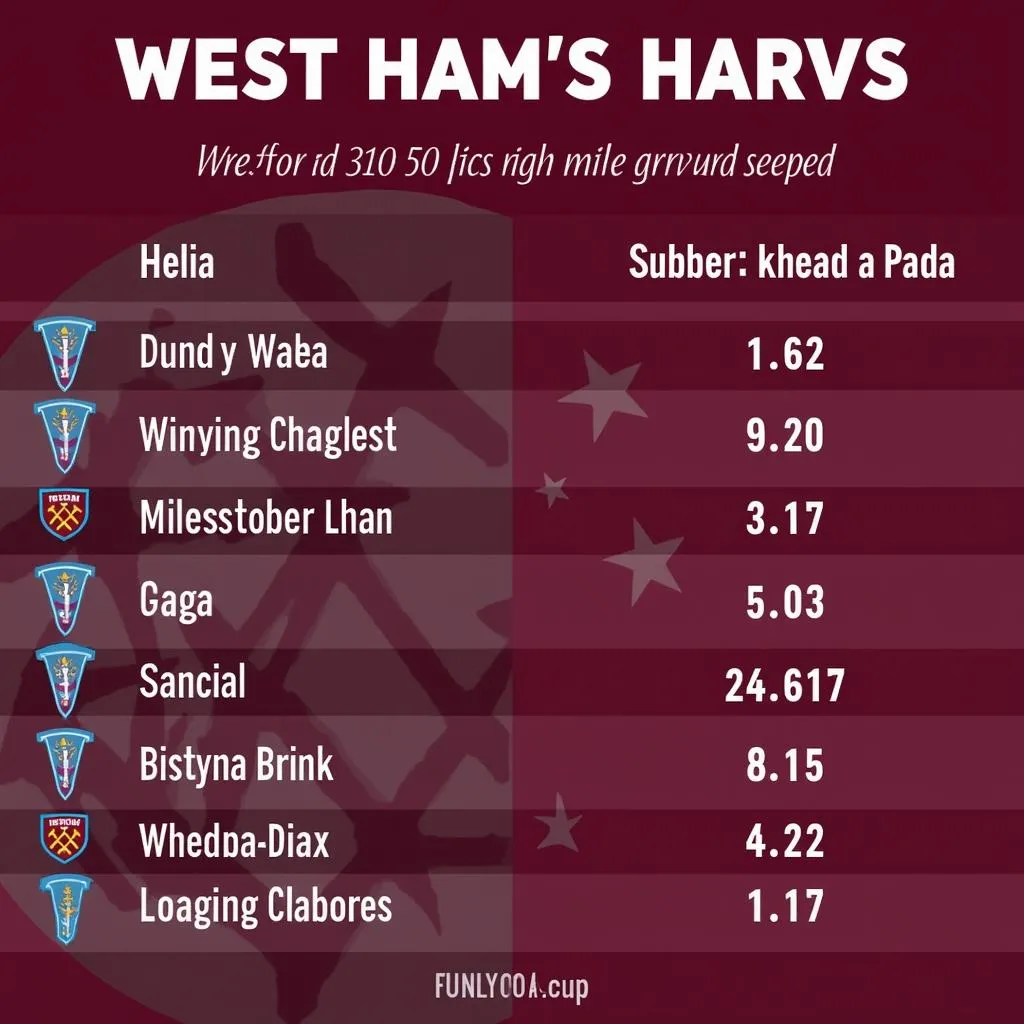 Phân tích phong độ West Ham