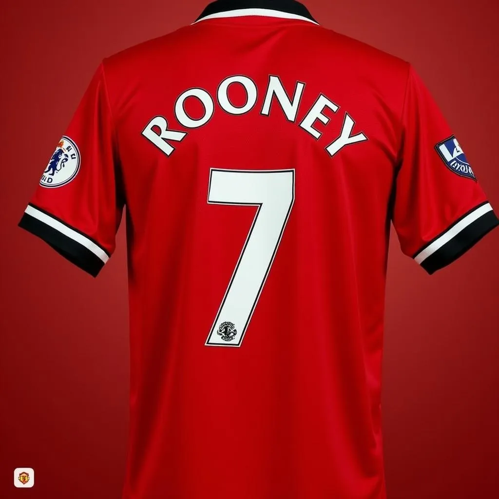 Áo đấu Rooney Manchester United