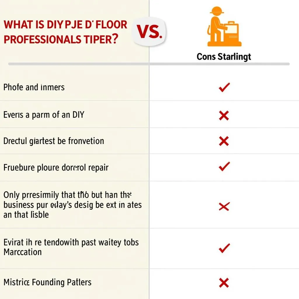 DIY vs. Professional Floor Repairs