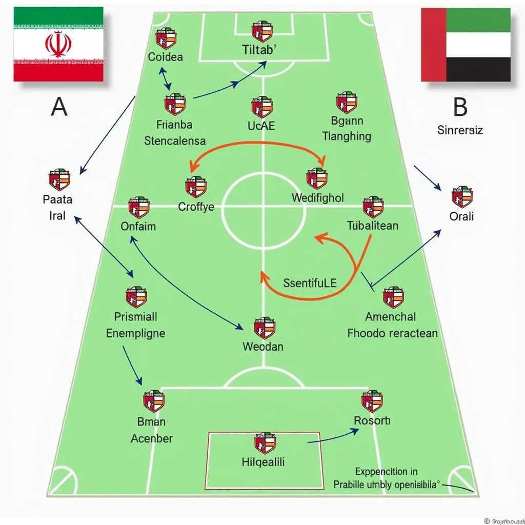 Soi kèo Iran vs UAE: Chiến thuật