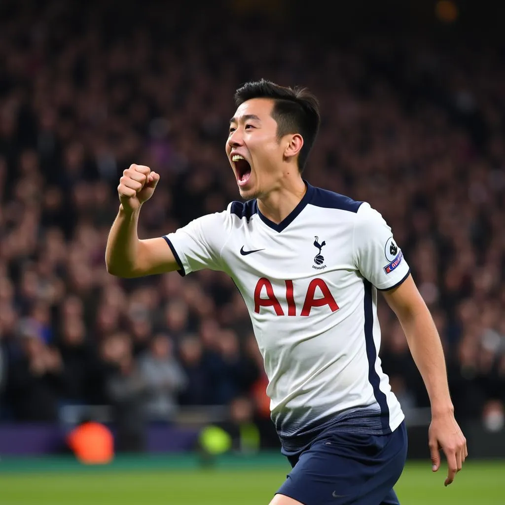 Son Heung-min ghi bàn thắng đẹp mắt trong trận Tottenham hôm nay