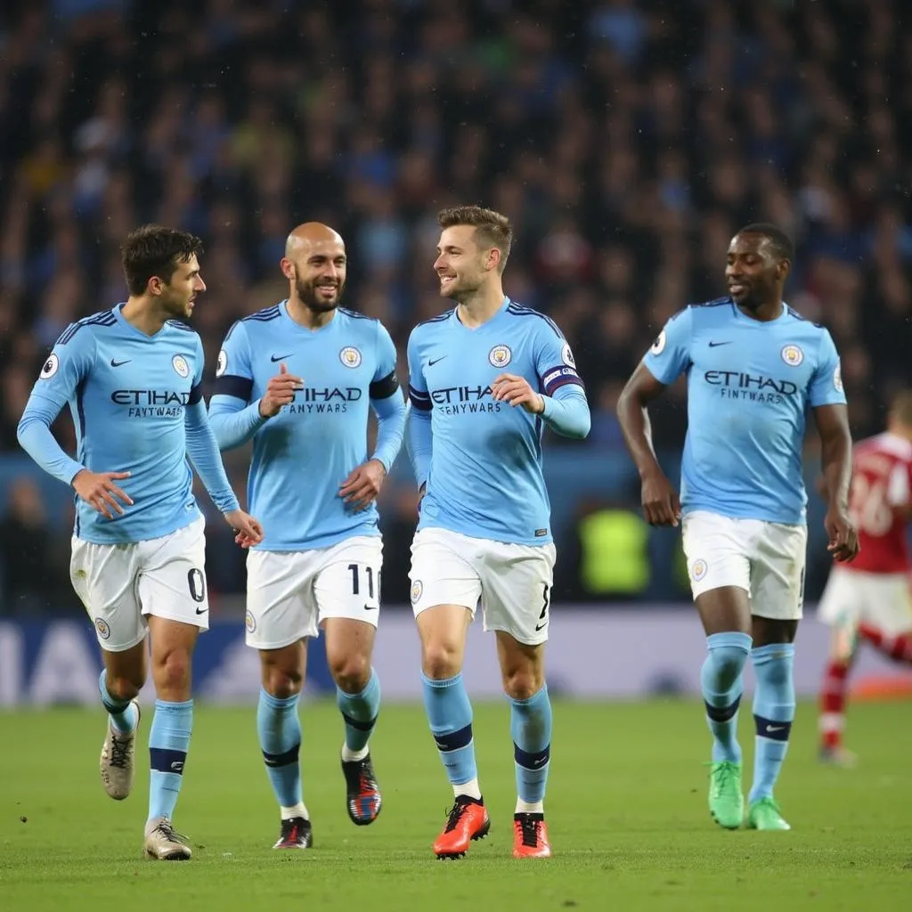 Manchester City Dominate the Second Half