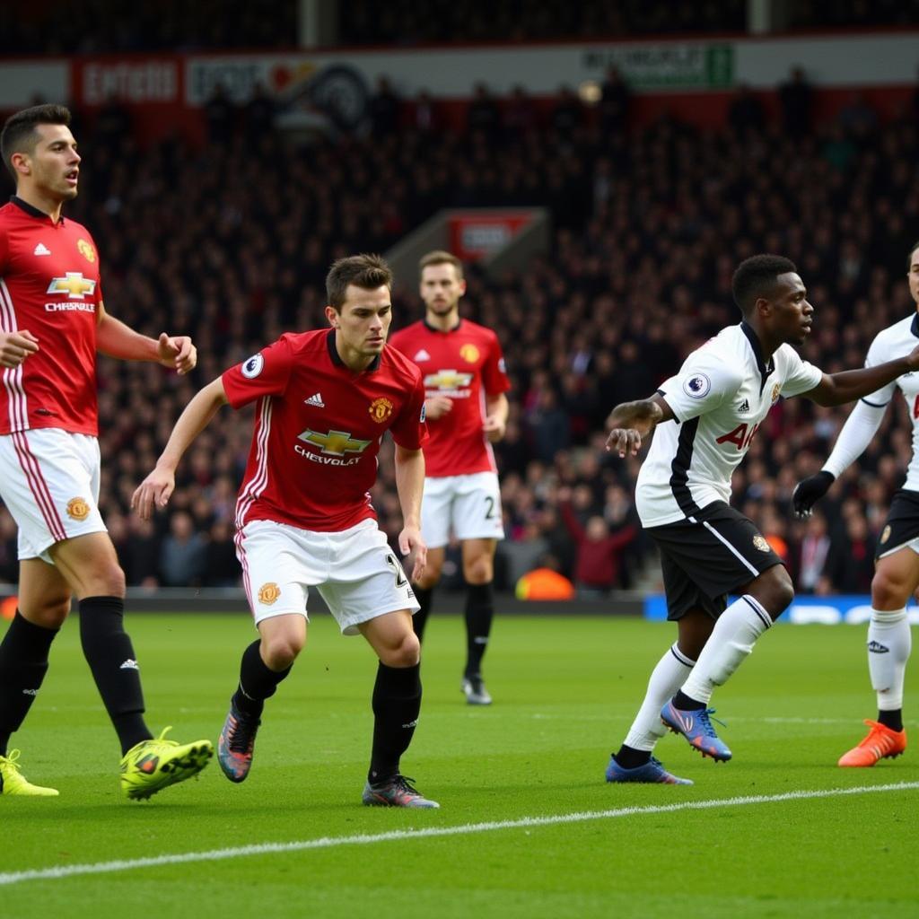 Trận đấu Manchester United Premier League 16/1/2014