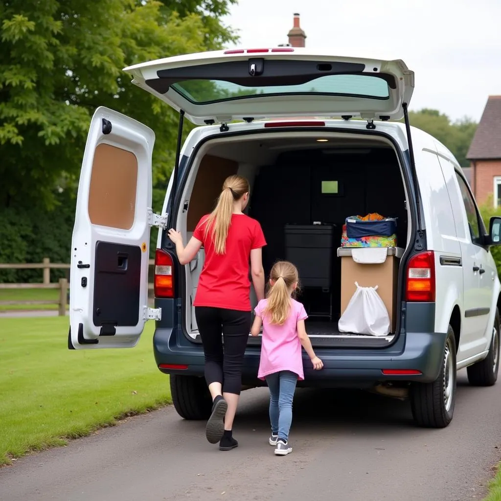 Manchester family van hire