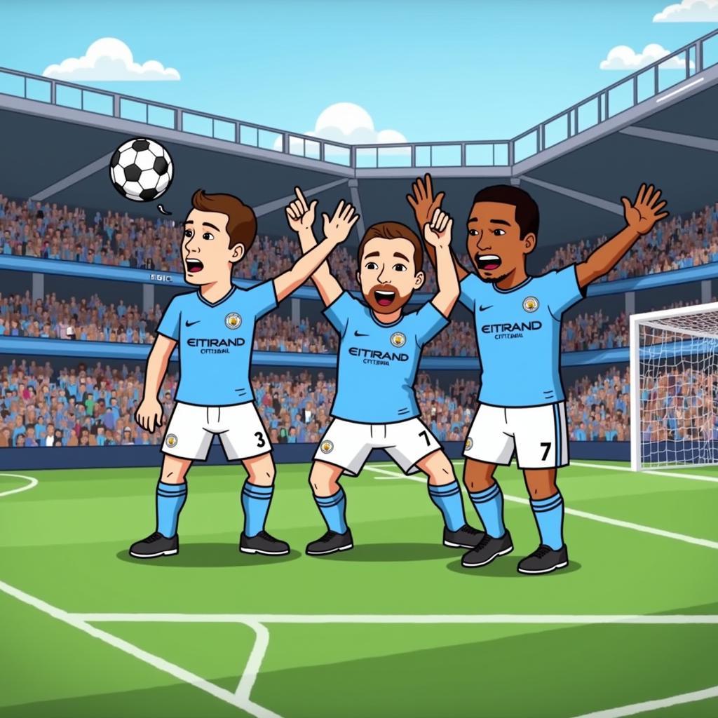 442oons chế tác video về chiến thắng của Manchester City