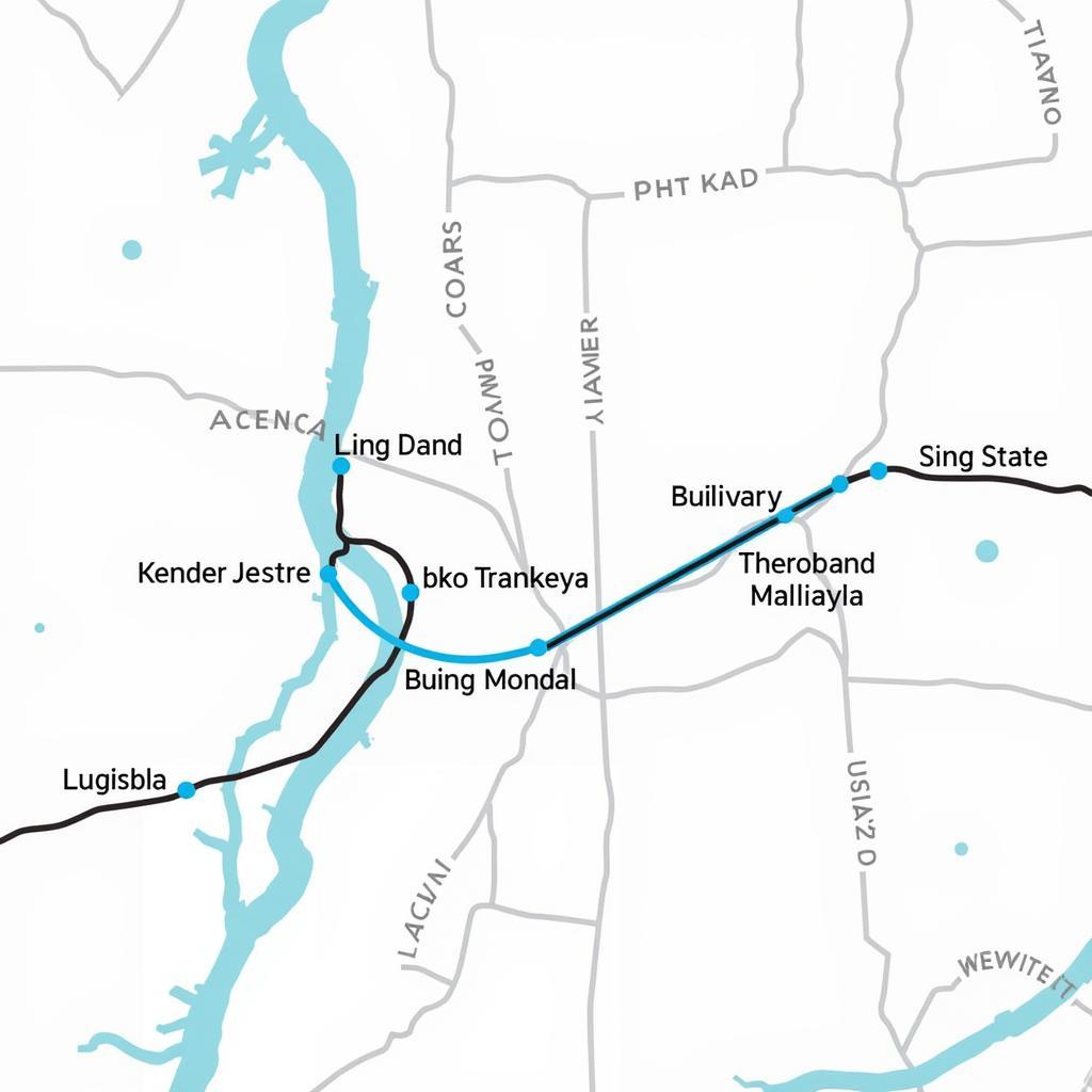 86 Bus Route Map in Manchester