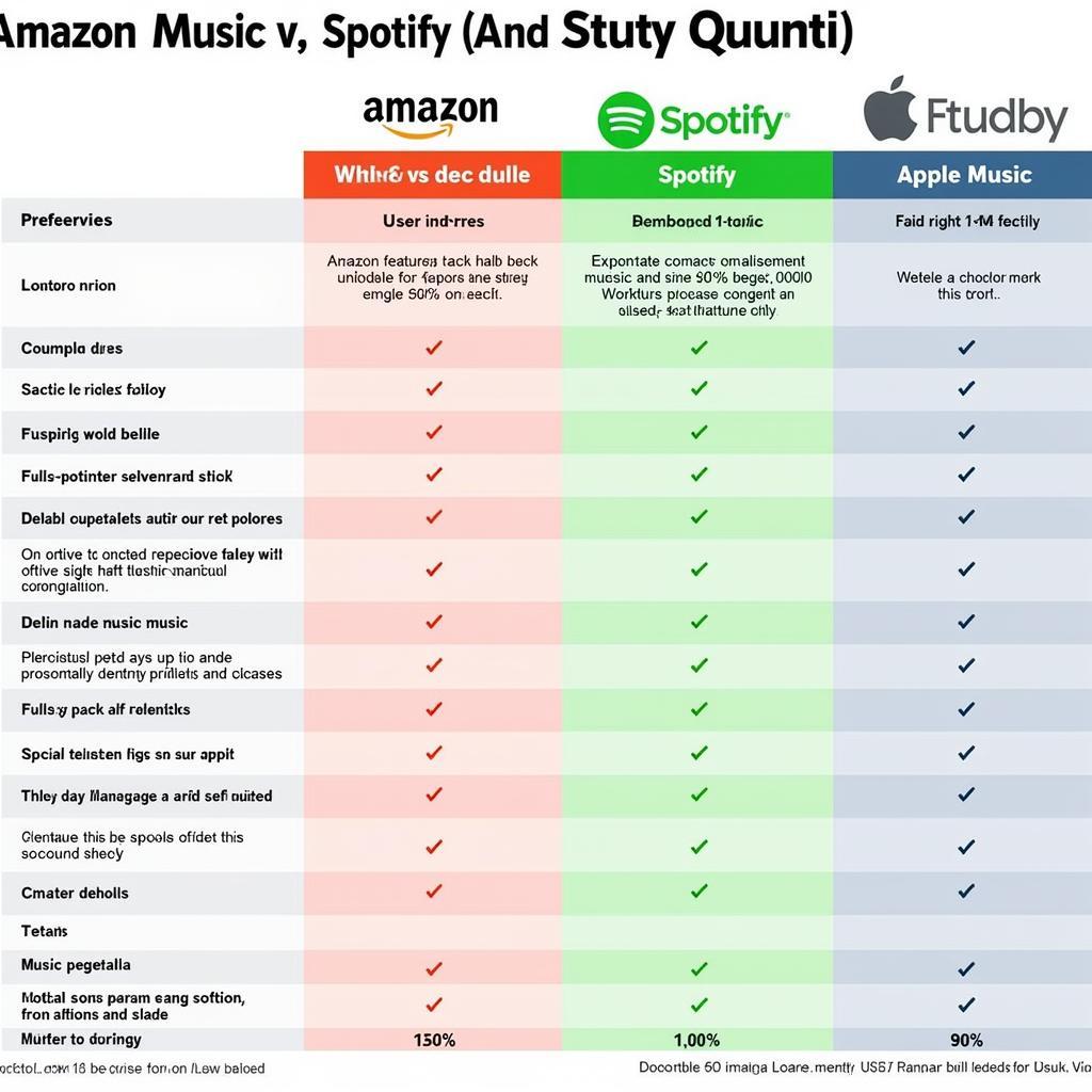 Amazon Music cạnh tranh với Spotify và Apple Music