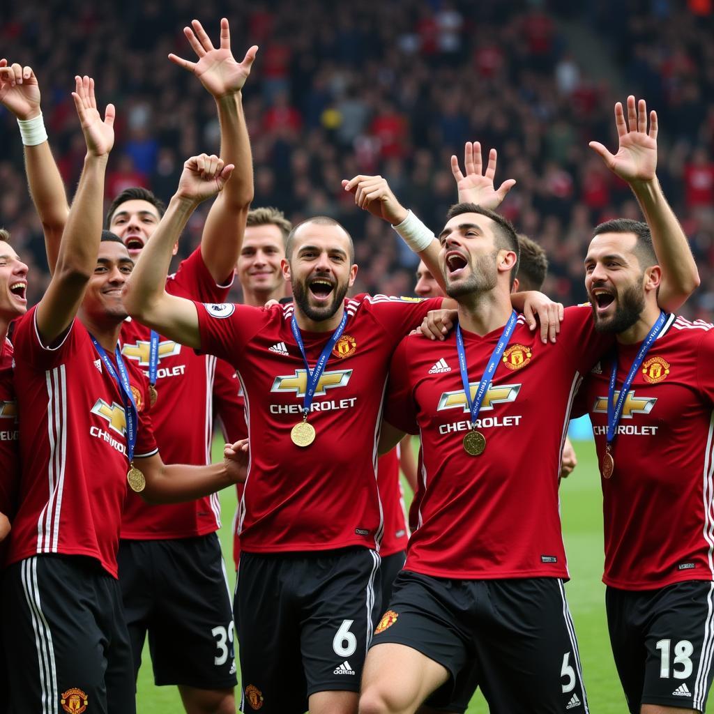 Ăn Mừng Manchester United Vô Địch Europa League