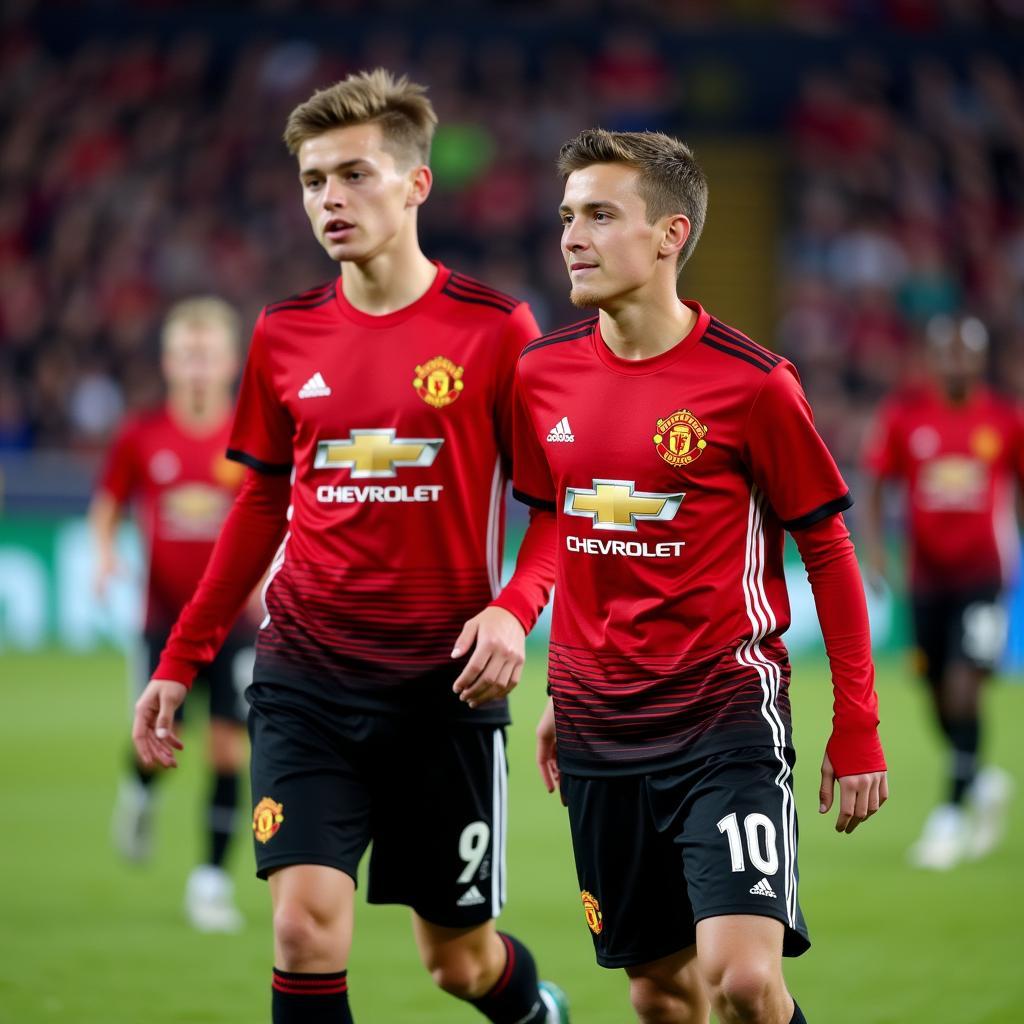 Astana vs Manchester United: Cầu thủ trẻ