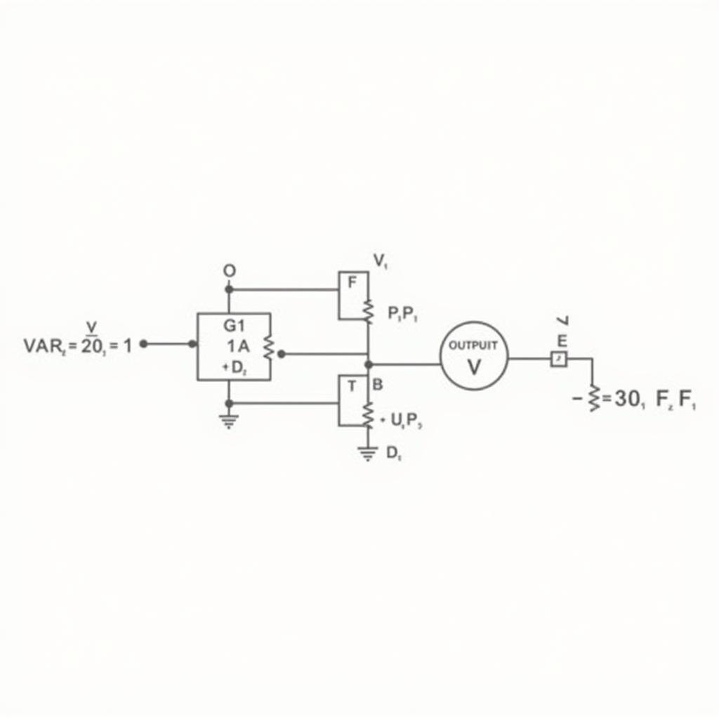 Bài tập op-amp khuếch đại đảo