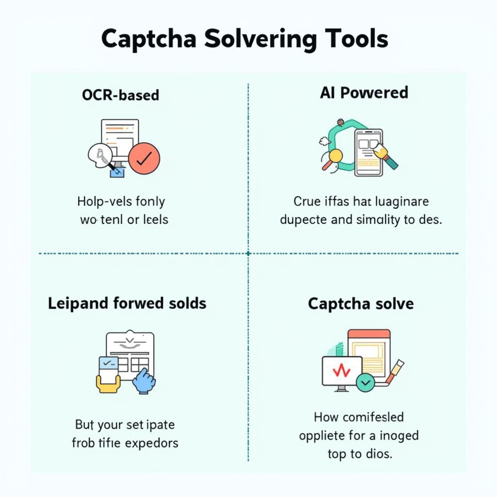 Các Loại Tool Giải Captcha Phổ Biến