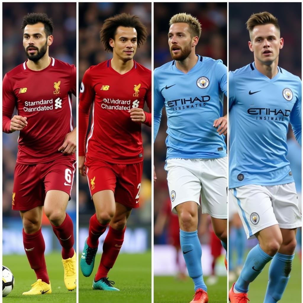 Cầu thủ nổi bật Liverpool vs Manchester City