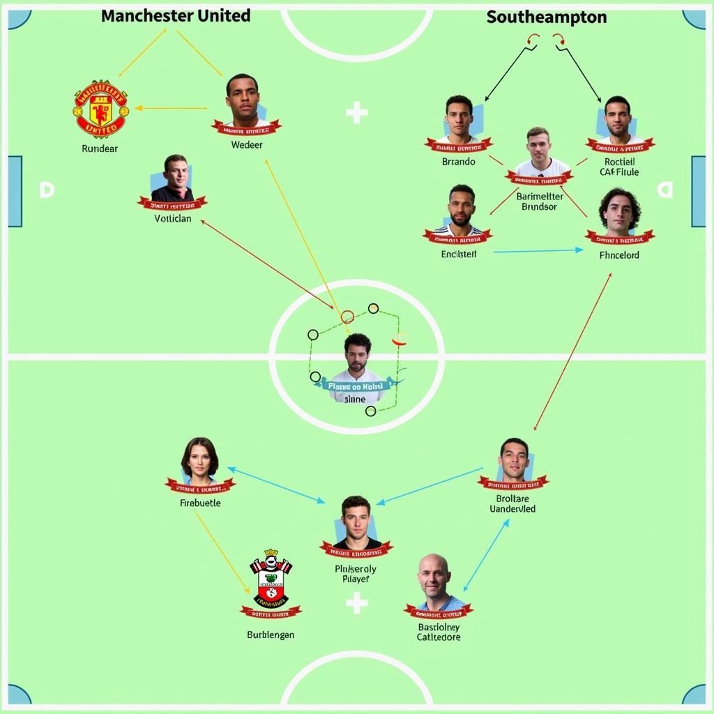 Chiến thuật Manchester United vs Southampton