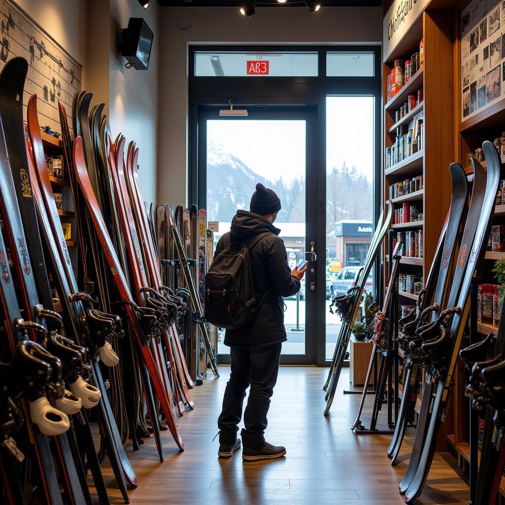 Choosing the right ski shop at Chill Factore