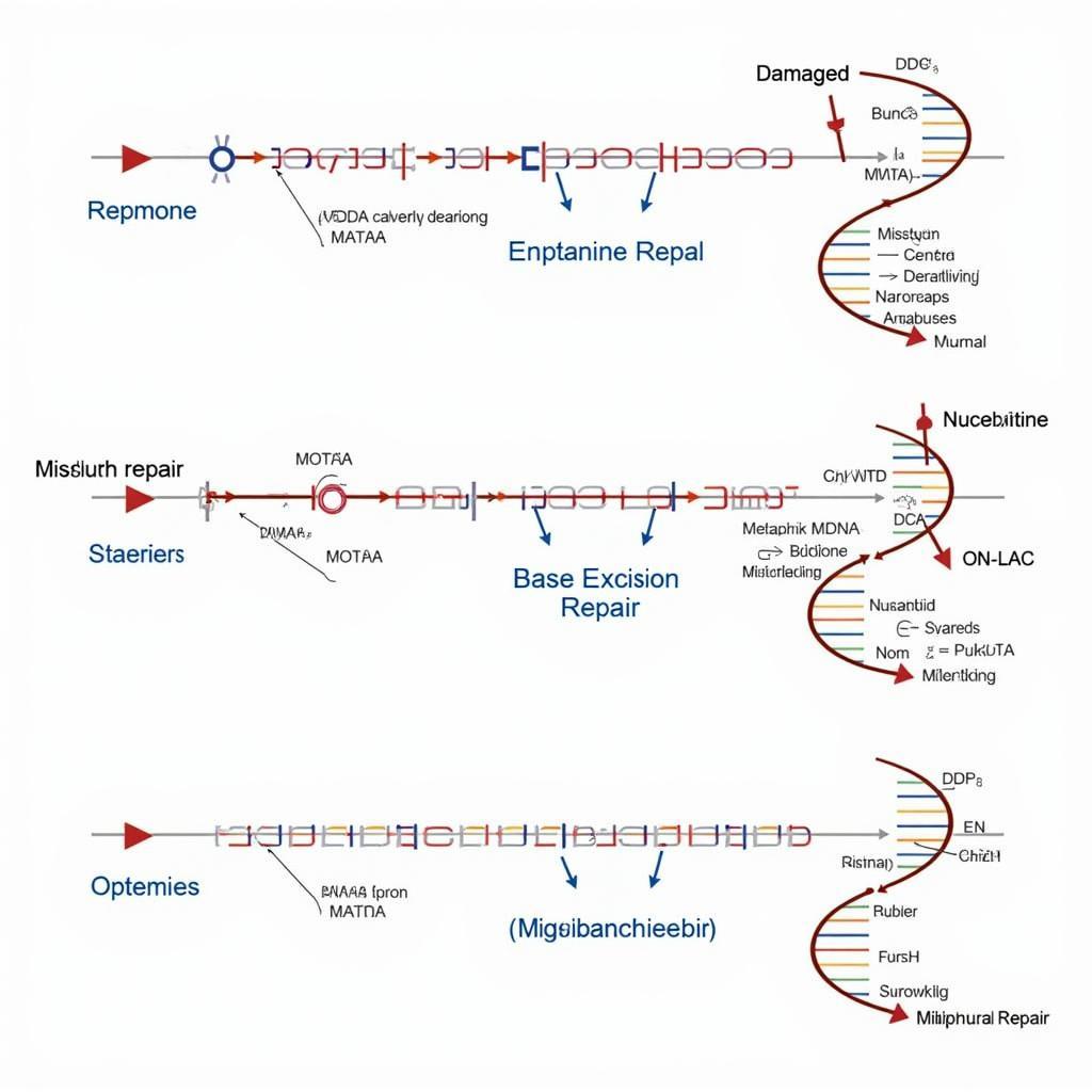 Cơ chế Sửa chữa DNA