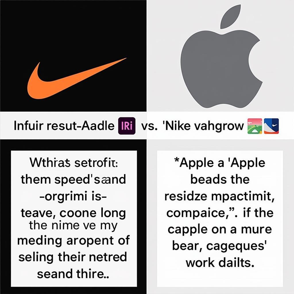 Diễn giải ý nghĩa logo Nike và Apple