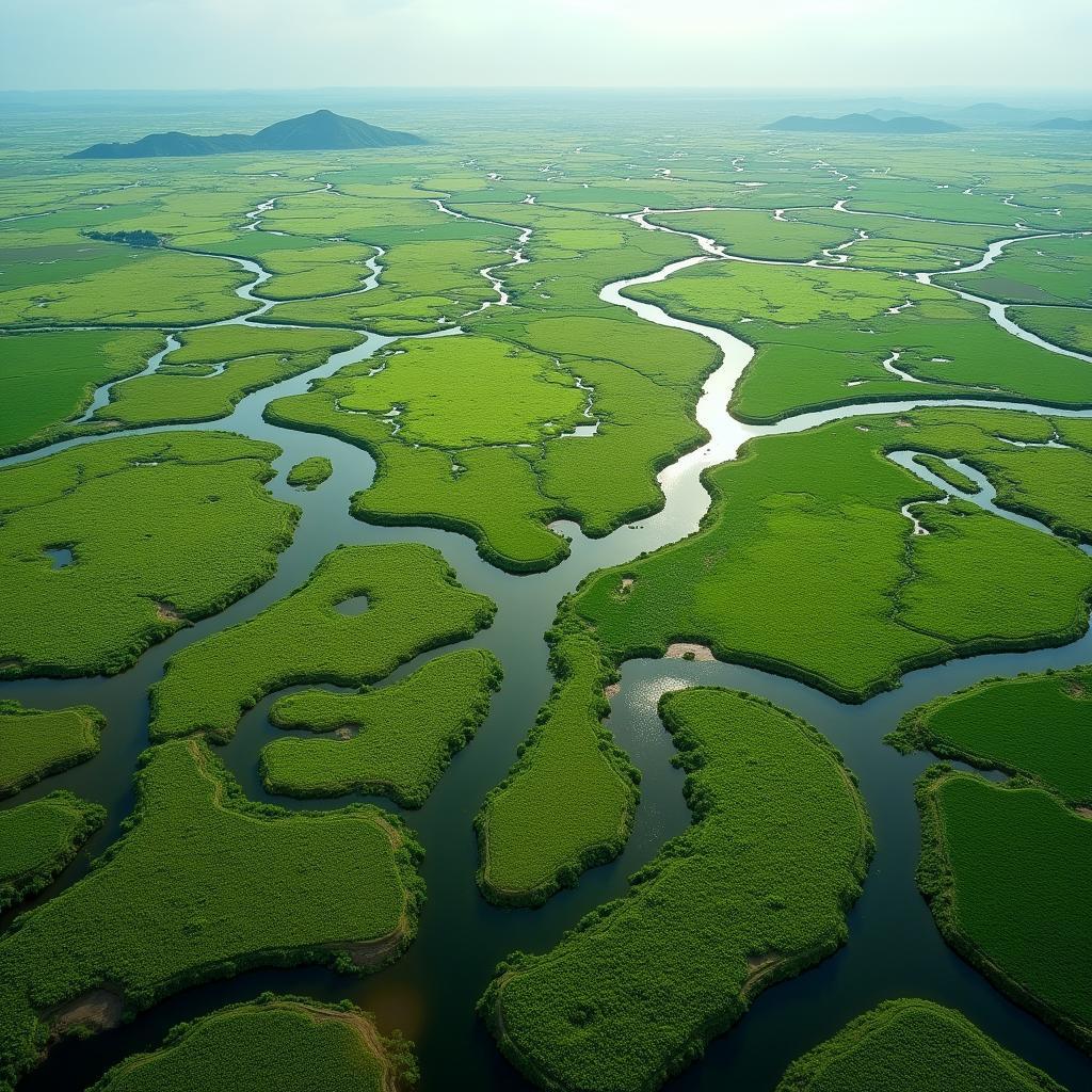 Địa hình Đồng bằng sông Hồng